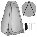 Skládací převlékací/sprchovací kabina NILS Camp NC1706 šedá