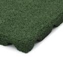 Gumová dlažba S800 V25/R15 - 50 x 50 x 2,5 cm zelená