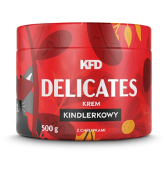 Krém KFD Delicates 500 g s oříškovo-mléčnou příchutí s křupinkami