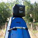 Skládací převlékací/sprchovací kabina NILS Camp NC1706 modrá