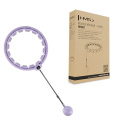 Masážní hula hoop HMS HHW09 se závažím a počítadlem fialová
