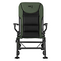 Rybářské křeslo s podnožkou NILS Camp NC2703
