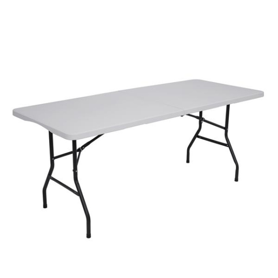 Skládací kempingový stůl NILS Camp NC1618 bílý