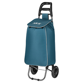 Nákupní taška na kolečkách NILS NC17106 40L tyrkysová