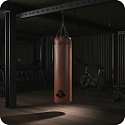 Retro boxovací pytel DBX BUSHIDO Spartan 150 x 40 cm, 50 kg