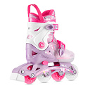 Dětské kolečkové brusle NILS Fun NJ1025 FLIPZY růžové