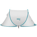 Samorozkládací plážový stan NILS Camp NC3743 šedý