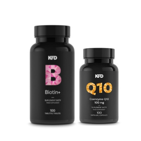 Balíček KFD pro zdravou pleť, vlasy a nehty s koenzymem Q10 a Biotinem
