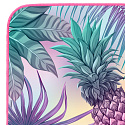 Ručník z mikrovlákna NILS Camp NCR14 ananas