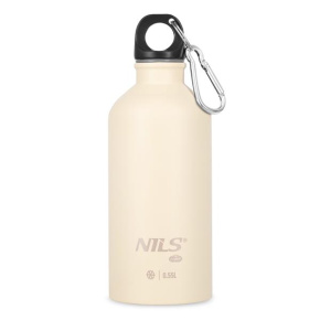 Nerezová turistická láhev NILS Camp NC3801 béžová 500 ml