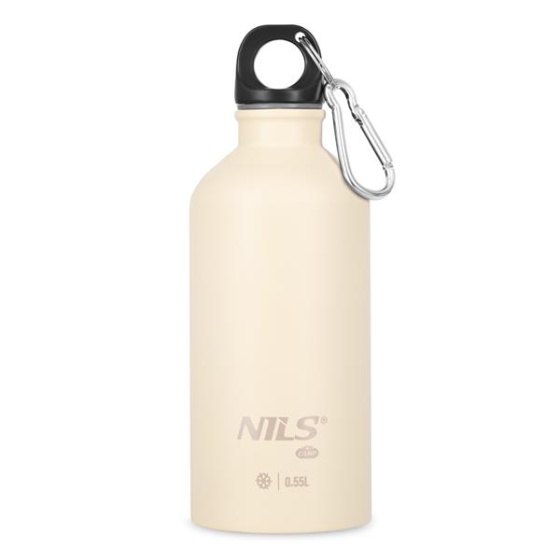 Nerezová turistická láhev NILS Camp NC3801 béžová 500 ml
