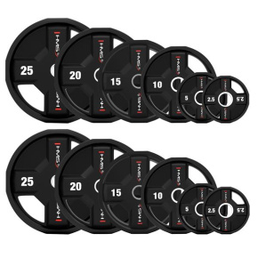 Sada olympijských polyuretanových kotoučů HMS TPC set 2 x 2,5 - 25 kg