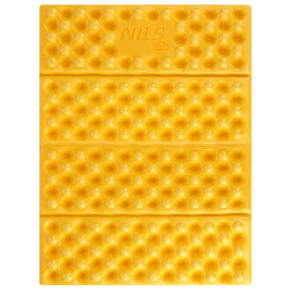 Skládací pěnové sedátko s reflexní vrstvou NILS Camp NC17105 žluté