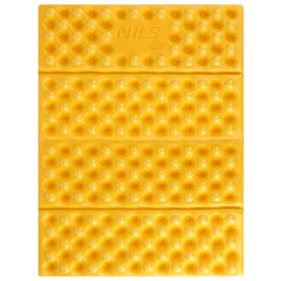 Skládací pěnové sedátko s reflexní vrstvou NILS Camp NC17105 žluté