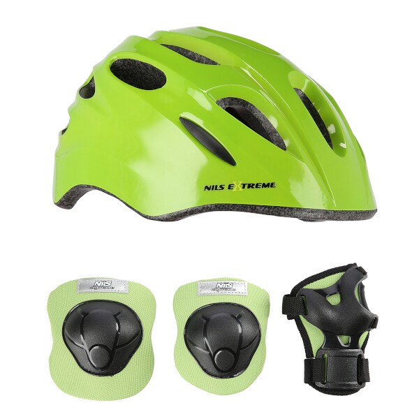 helma s chrániči nils extreme MTW01 +  H210 zelená